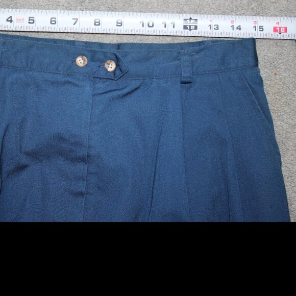 Orvis Navy Blue Women's Skirt Modest Made in the USA Size 14 - Picture 3 of 16